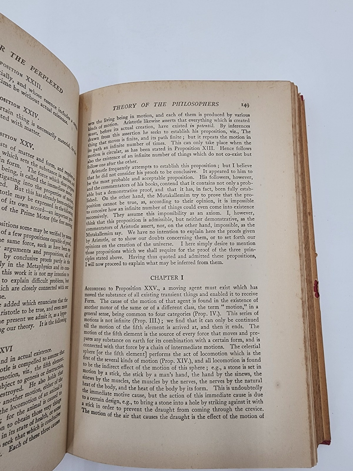 The Guide for the Perplexed Moses Maimondes 1936 Friedlander Translation Hardcov