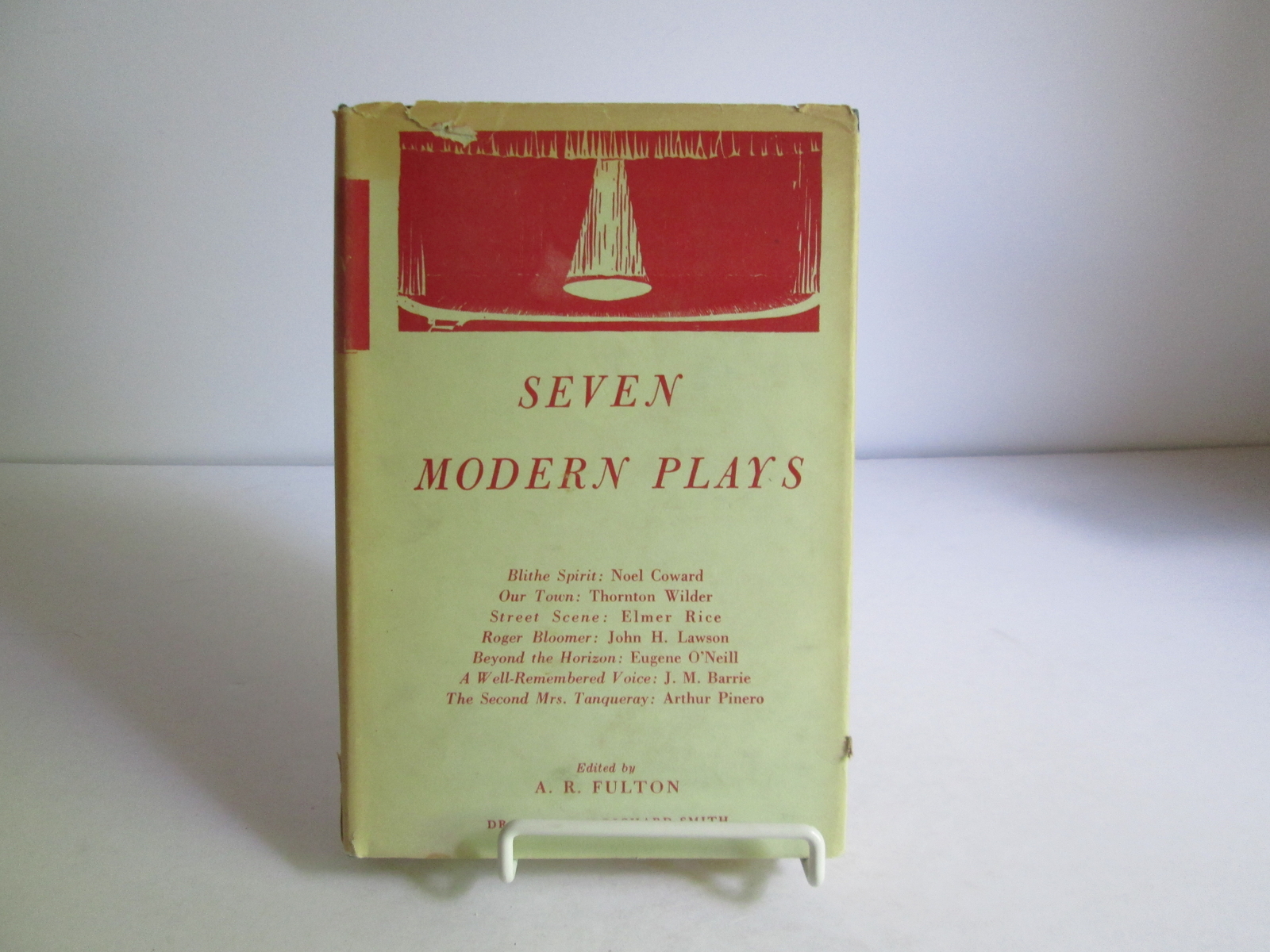 1947 Seven Modern Plays Fulton Theatre Drama Illustrated Coward, O’Neill, Wilder