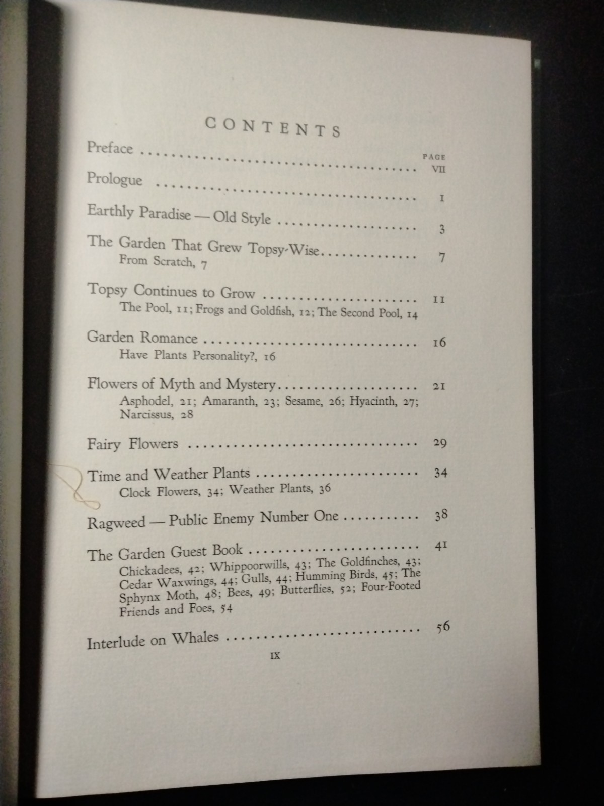 A Gardeners Pick-Up Book By Eleanor Louisa Lord. Signed By The Author 1943