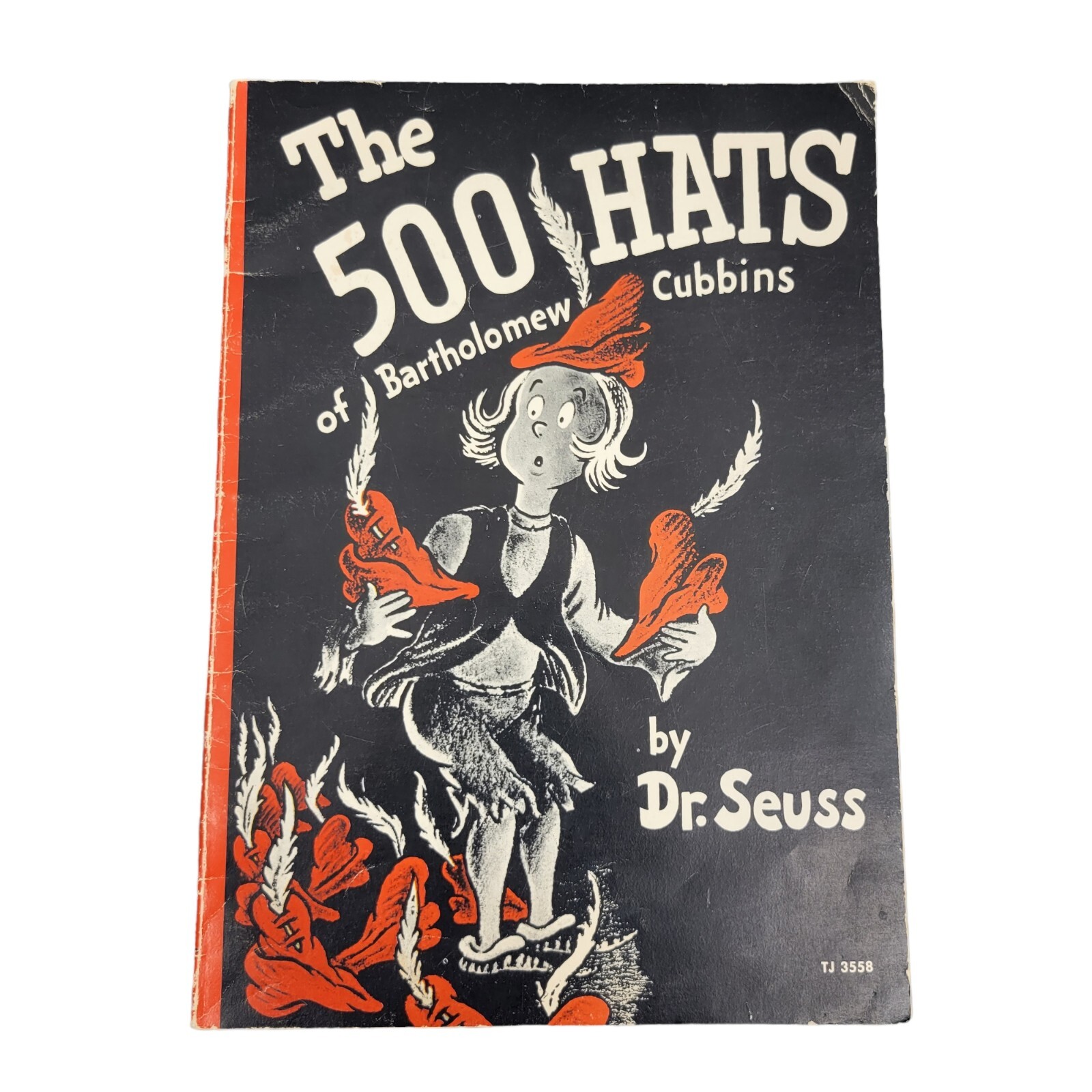Vtg 1966 The 500 Hats Of Bartholomew Cubbins By Dr. Seuss PB Softcover Book
