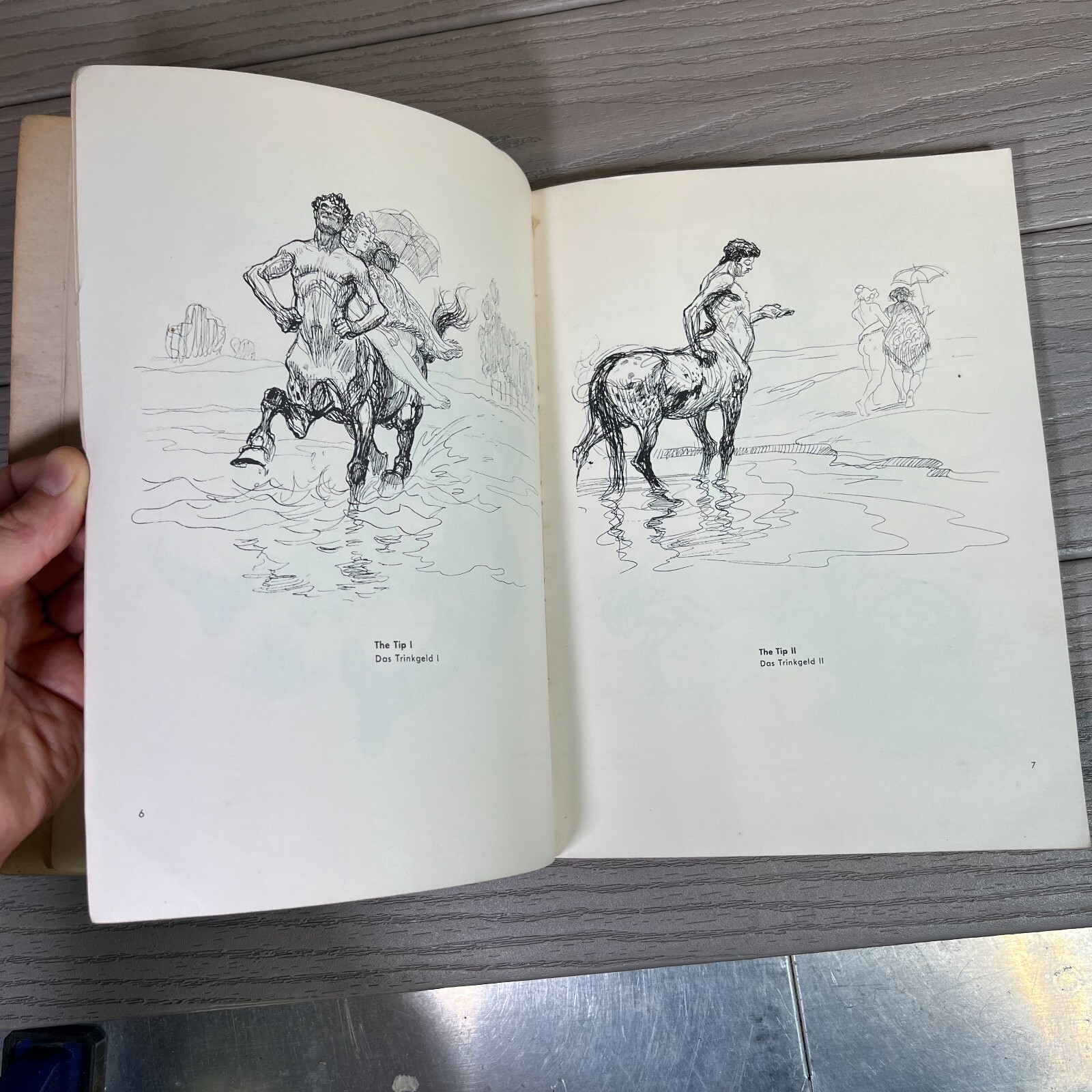 1961 Dover DRAWINGS OF HEINRICH KLEY 200 Drawings fantasy humor FIN DE SIECLE pb