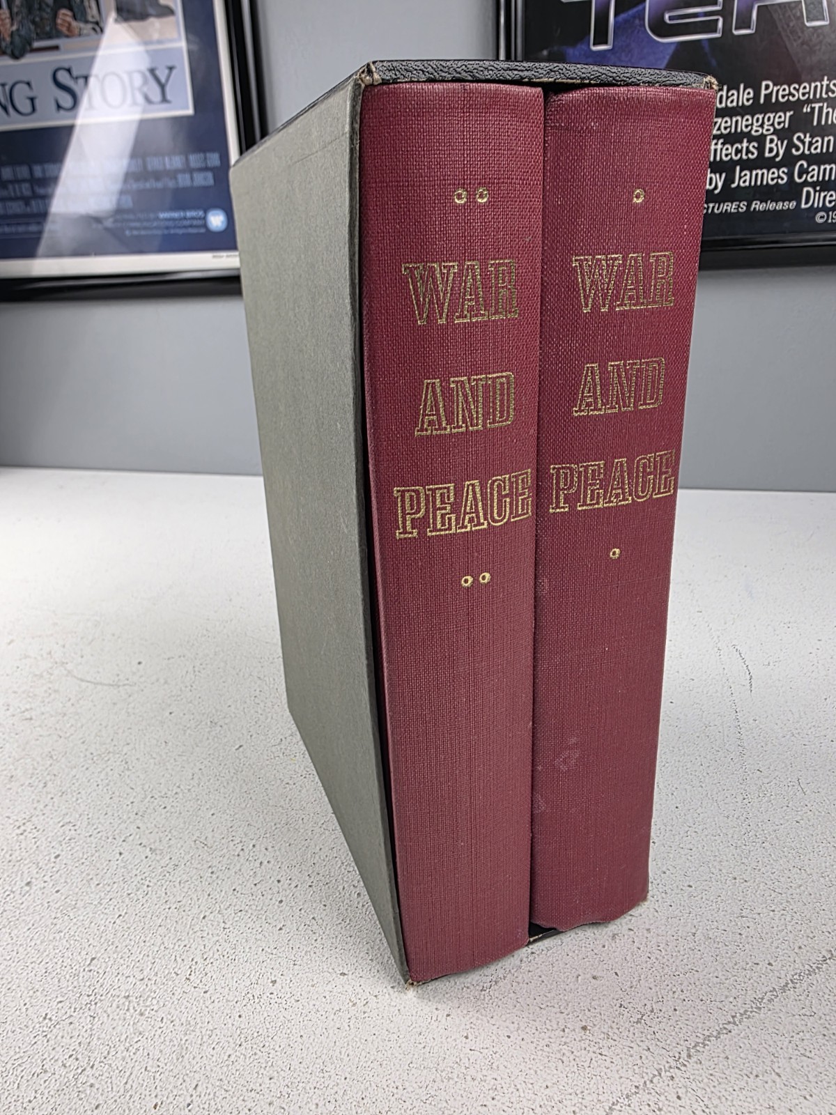 War And Peace ~ Leo Tolstoy Folio Society 2 Vol Hardcover 2nd Edition Original!