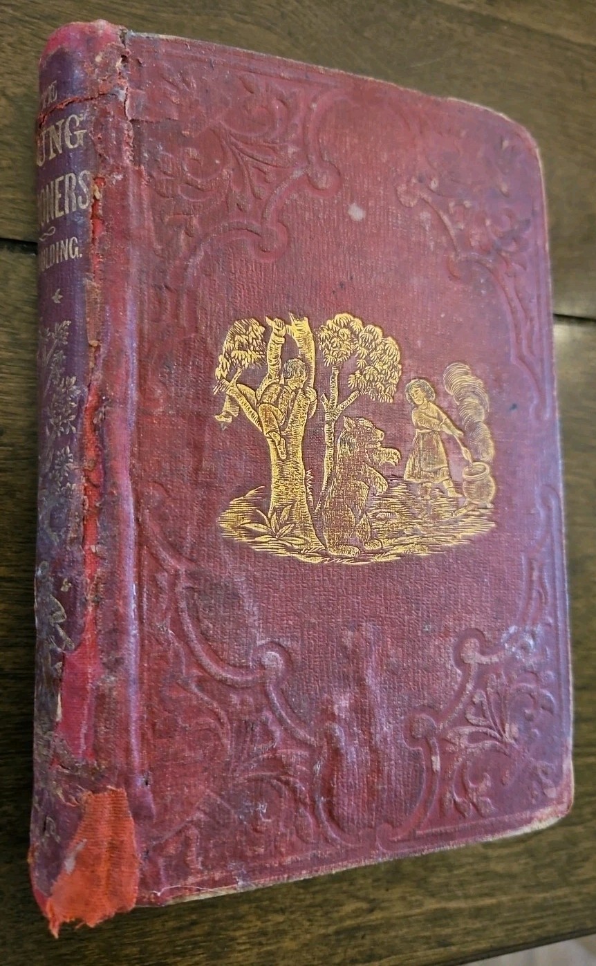 Rare 1853 Young Marooners on the Florida Coast Book with Scarce Map