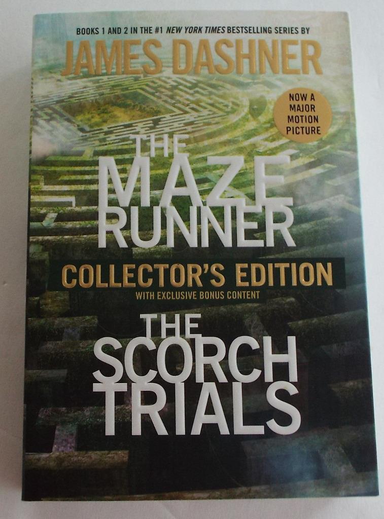NEW SIGNED JAMES DASHNER Collectors Edition Exclusive MAZE RUNNER SCORCH TRIALS