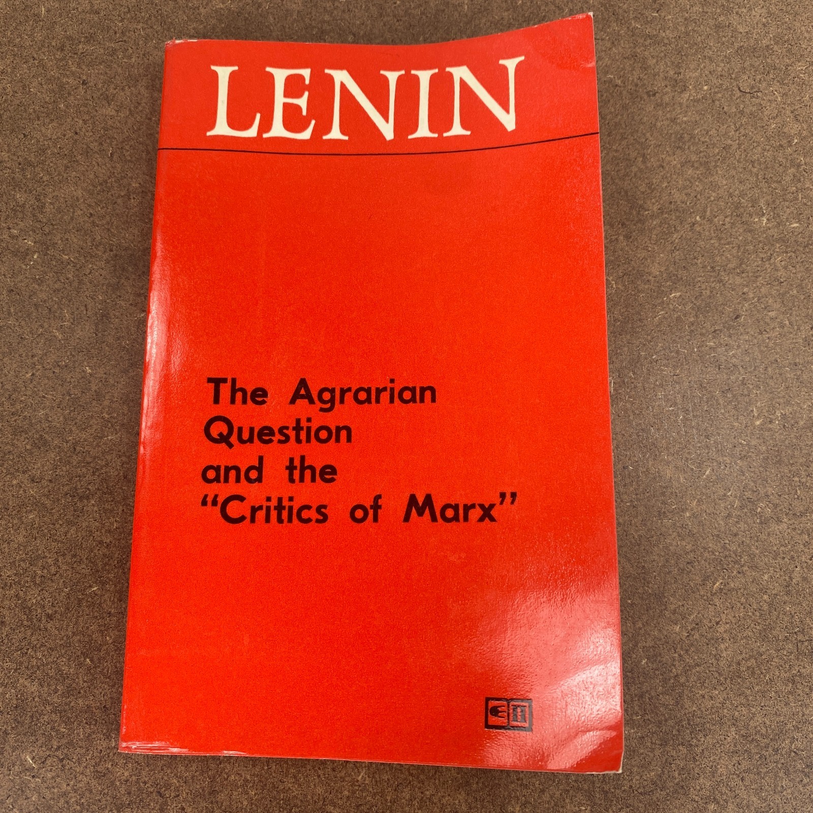 Lenin The Agrarian Question and the Critics of Marx Marxism Progress Publishers