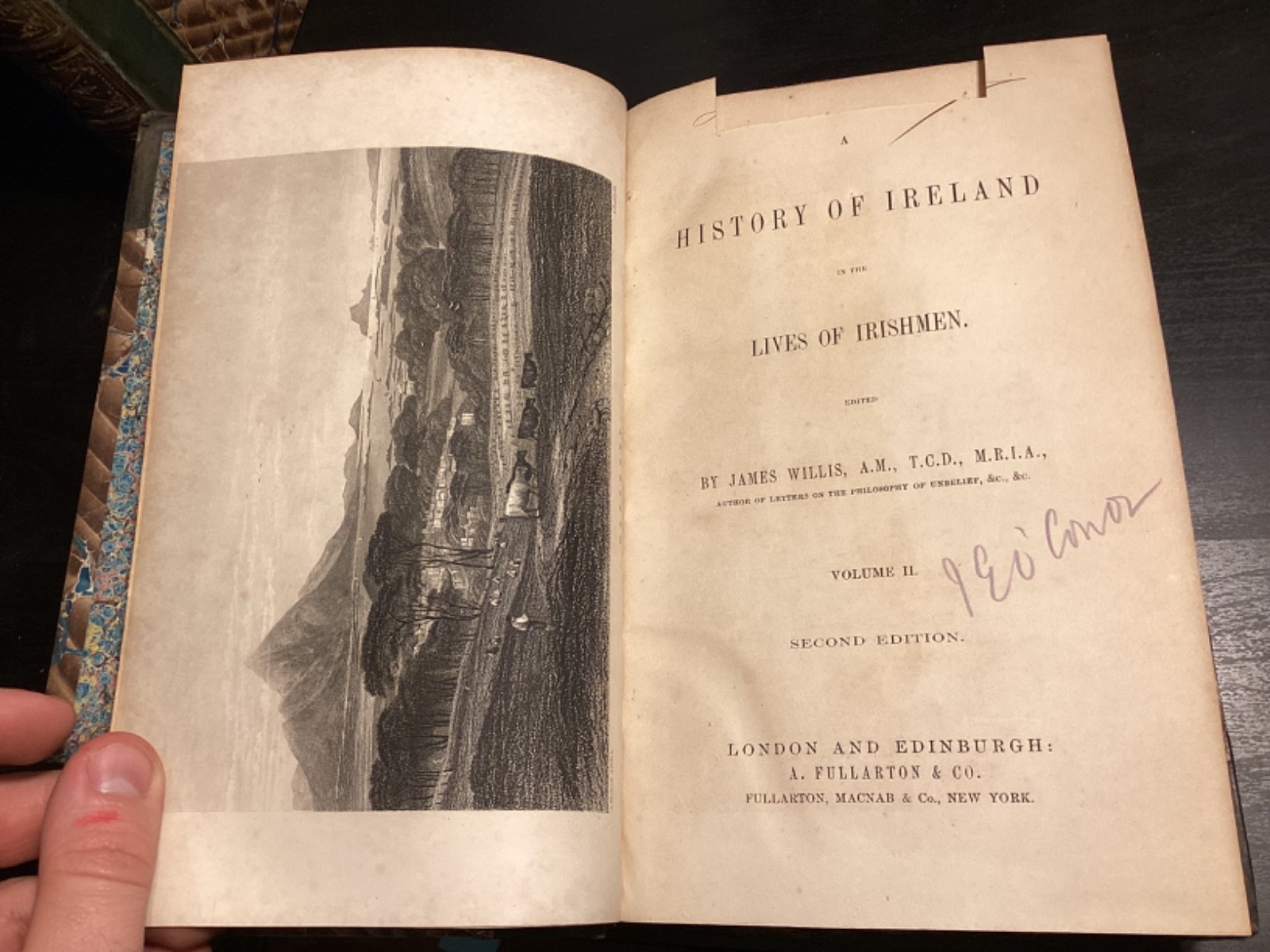 C. 1840s 6 Vols. A History Of Ireland In The Lives Of Irishmen – James Willis