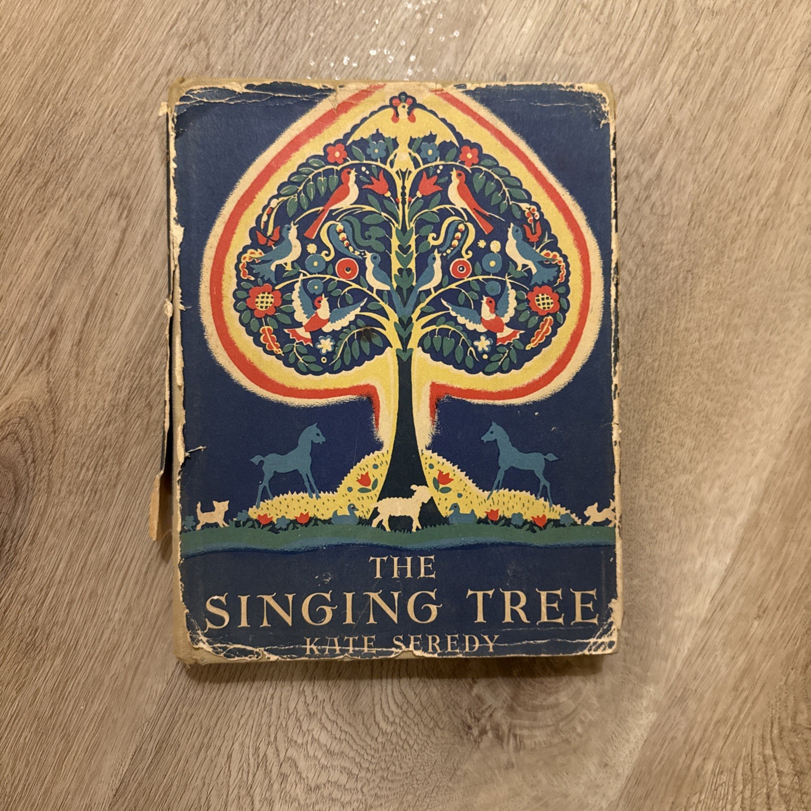 THE SINGING TREE KATE SEREDY HARDCOVER W/DUST JACKET 5th PRINTING 1942 VIKING