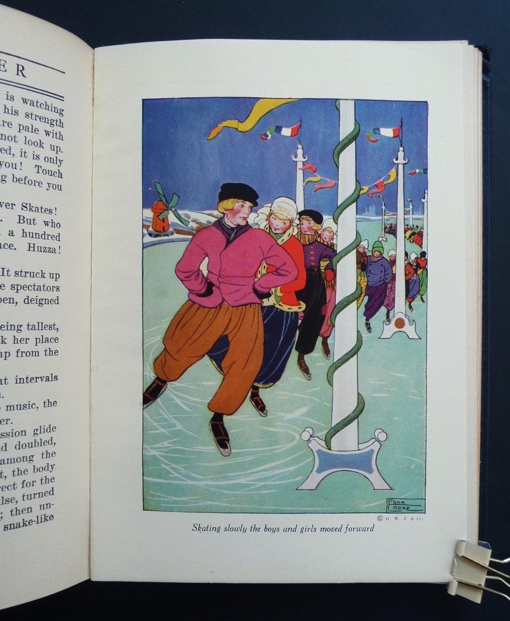 HANS BRINKER or THE SILVER SKATES • By Mary Mapes Dodge • circa 1930 – 1940 • VG