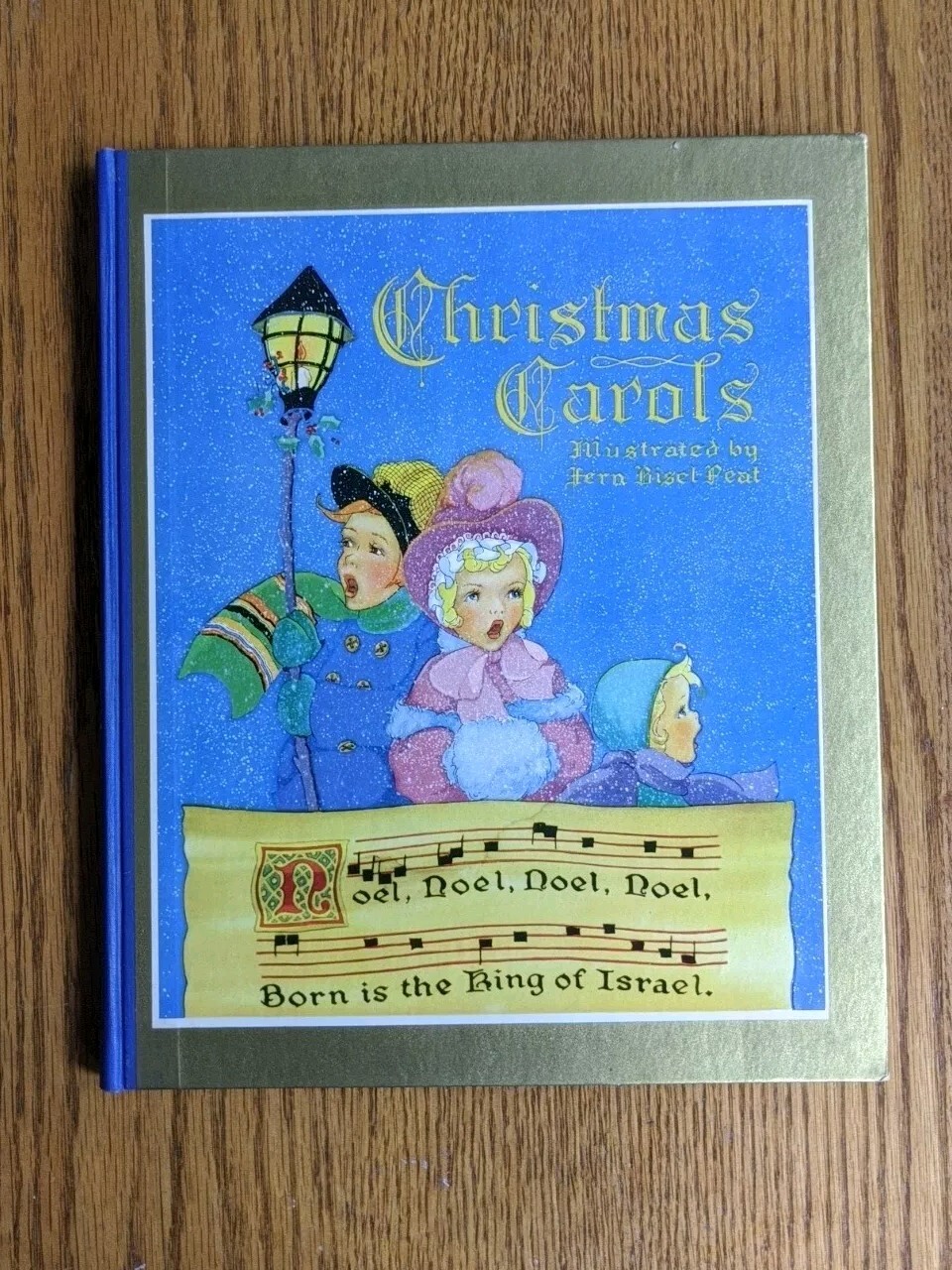 CHILDREN’S CHRISTMAS CAROLS ILLUSTRATED FERN BISEL PEAT HYMNS