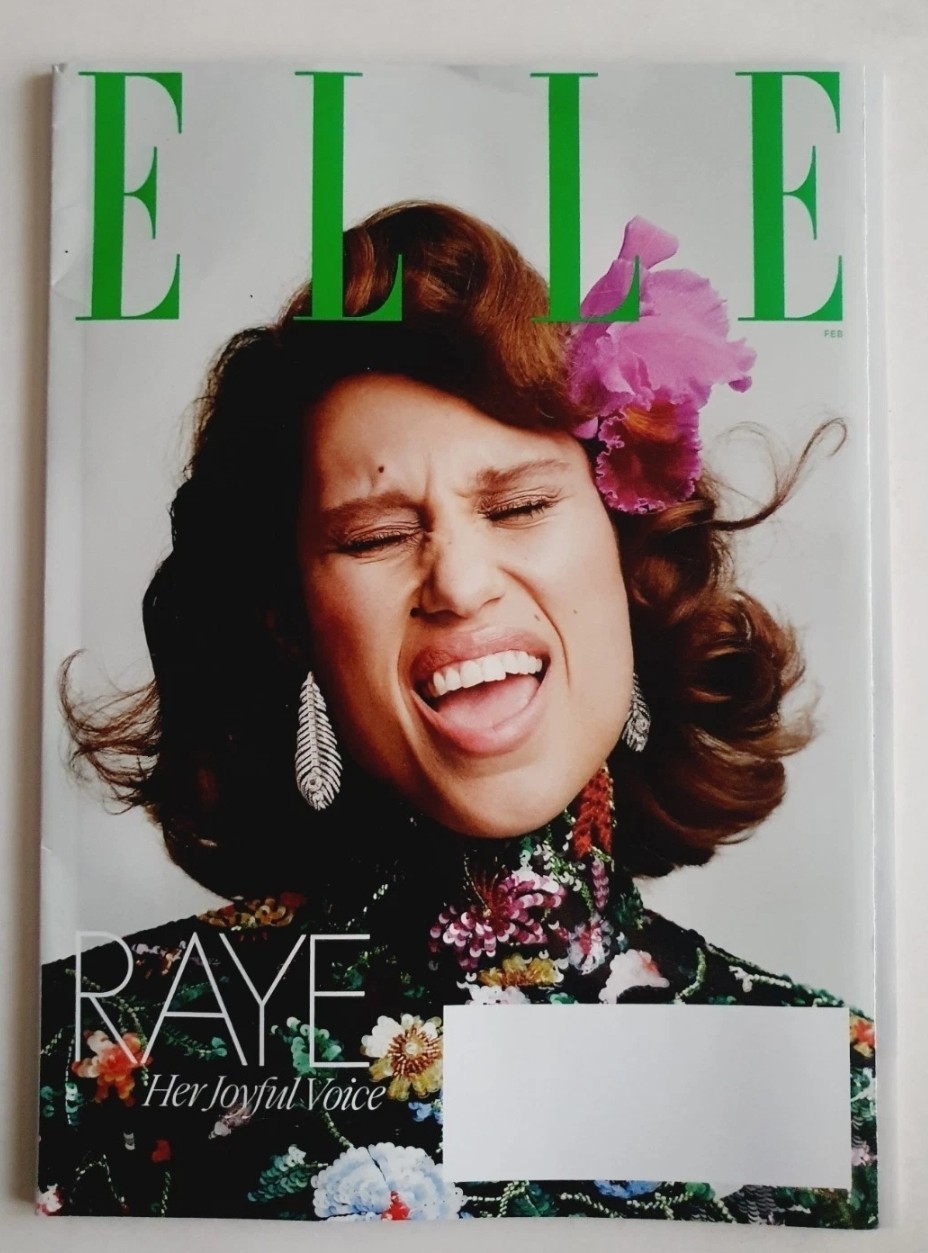 Elle Magazine February 2026 RAYE