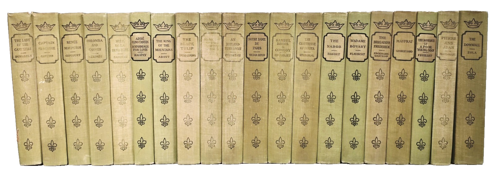 Rare THE FRENCH CLASSICAL ROMANCES Complete Set Lot of 20 Hardback Books