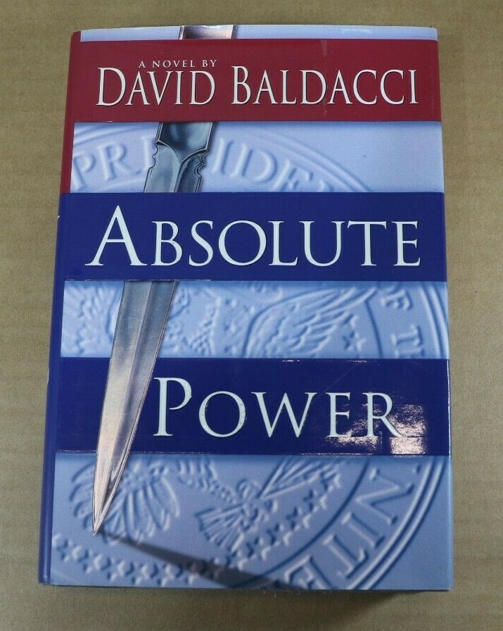 ABSOLUTE POWER, 1ST ED,1ST Printing, David Baldacci, His 1st Book HB, DJ