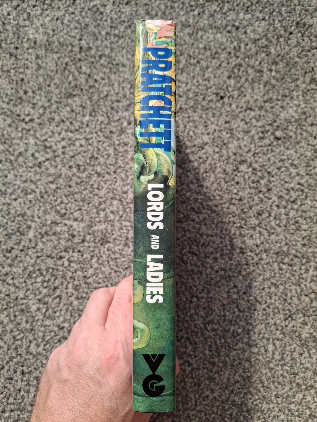 Terry Pratchett 1992 Signed First Edition Lords And Ladies Nr Fine