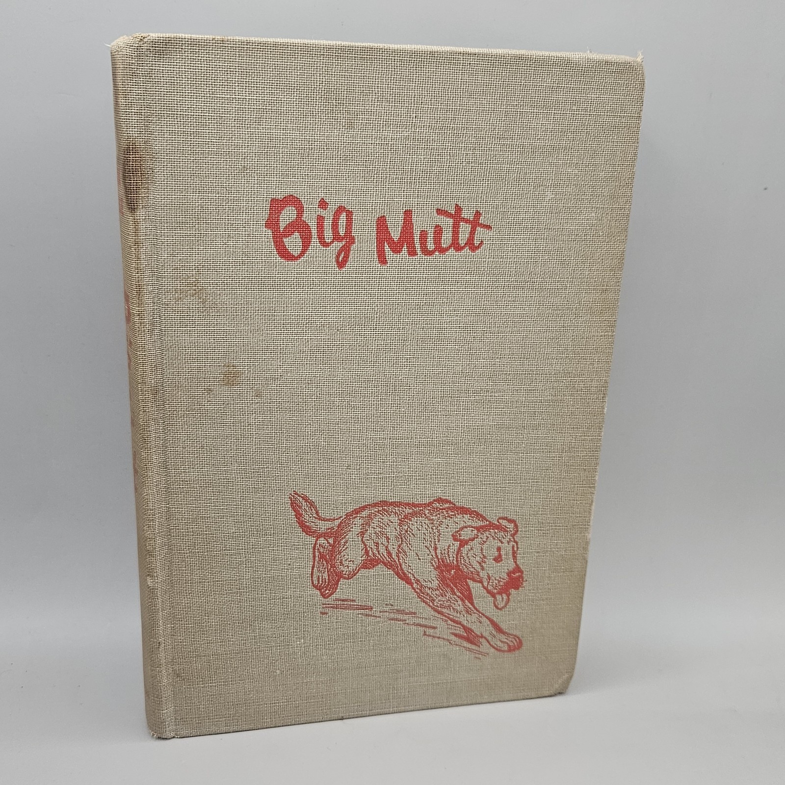 Big Mutt 1952 HC 1st Edition John Reese Westminster Press Vintage Dog Fiction