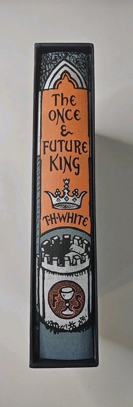 Folio Society THE ONCE AND FUTURE KING T.H. White 2003 John Lawrence Slipcase