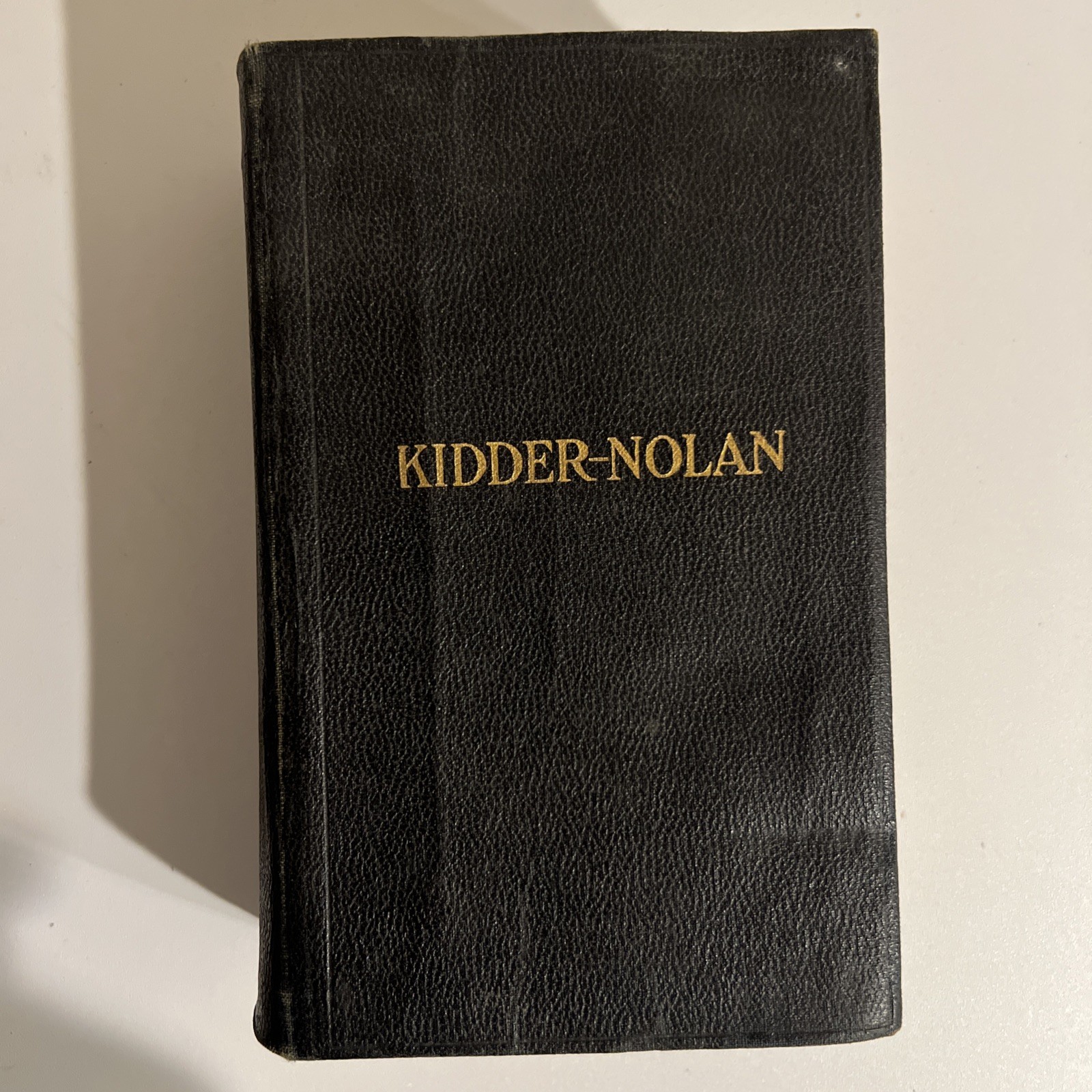 1921 Kidder-Nolan Architects’ and Builders’ Handbook 17th Ed John Wiley Leather