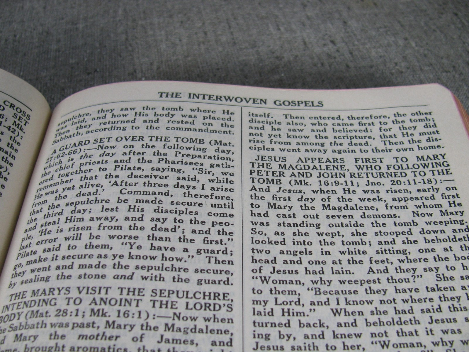 The System Bible Study Revised And Enlarged Leather Bound Study Bible 1933
