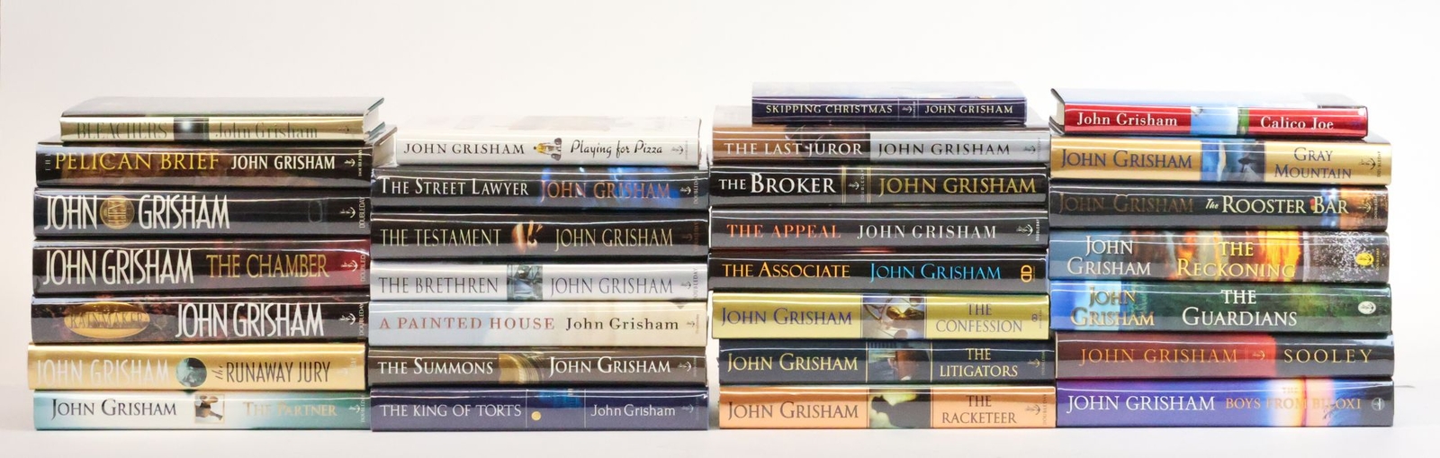 JOHN GRISHAM STANDALONE COLLECTION 29 Volumes All Signed / 1st Edition 1992