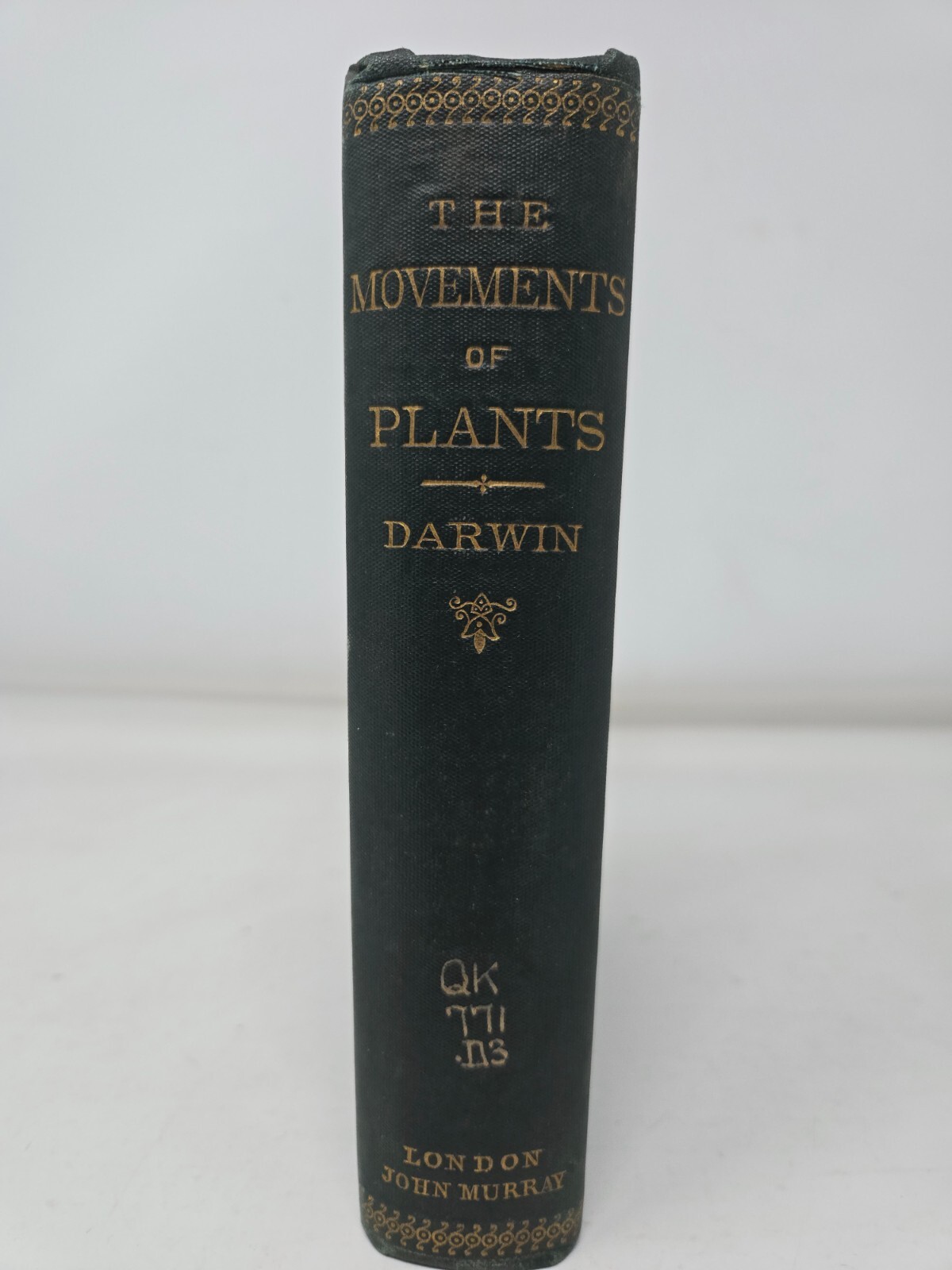 SCARCE 1880 U.K. 1st Edition CHARLES DARWIN’S THE POWER OF MOVEMENTS IN PLANTS