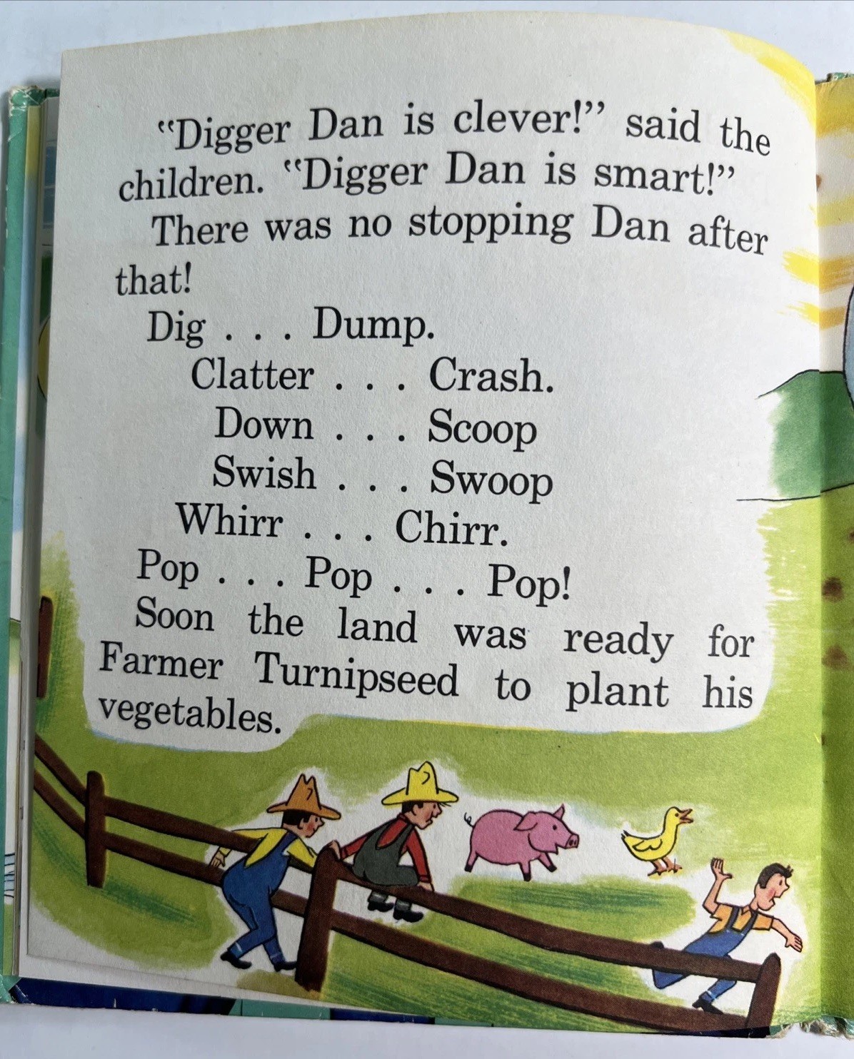 Vintage Digger Dan 1953 Whitman Tell-a-Tale Book #2615:15