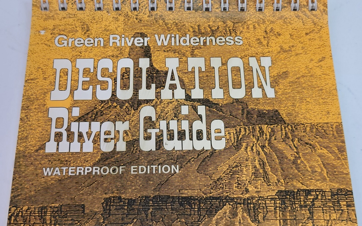Green River Wilderness Desolation River Guide Belknap Wire Comb Book 1990 Rare