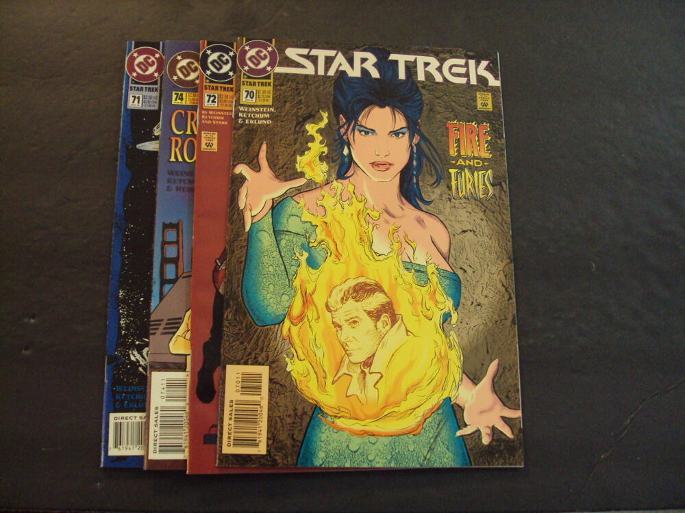 4 Iss Star Trek 70-72, 74 Modern Age DC Comics ID:87436