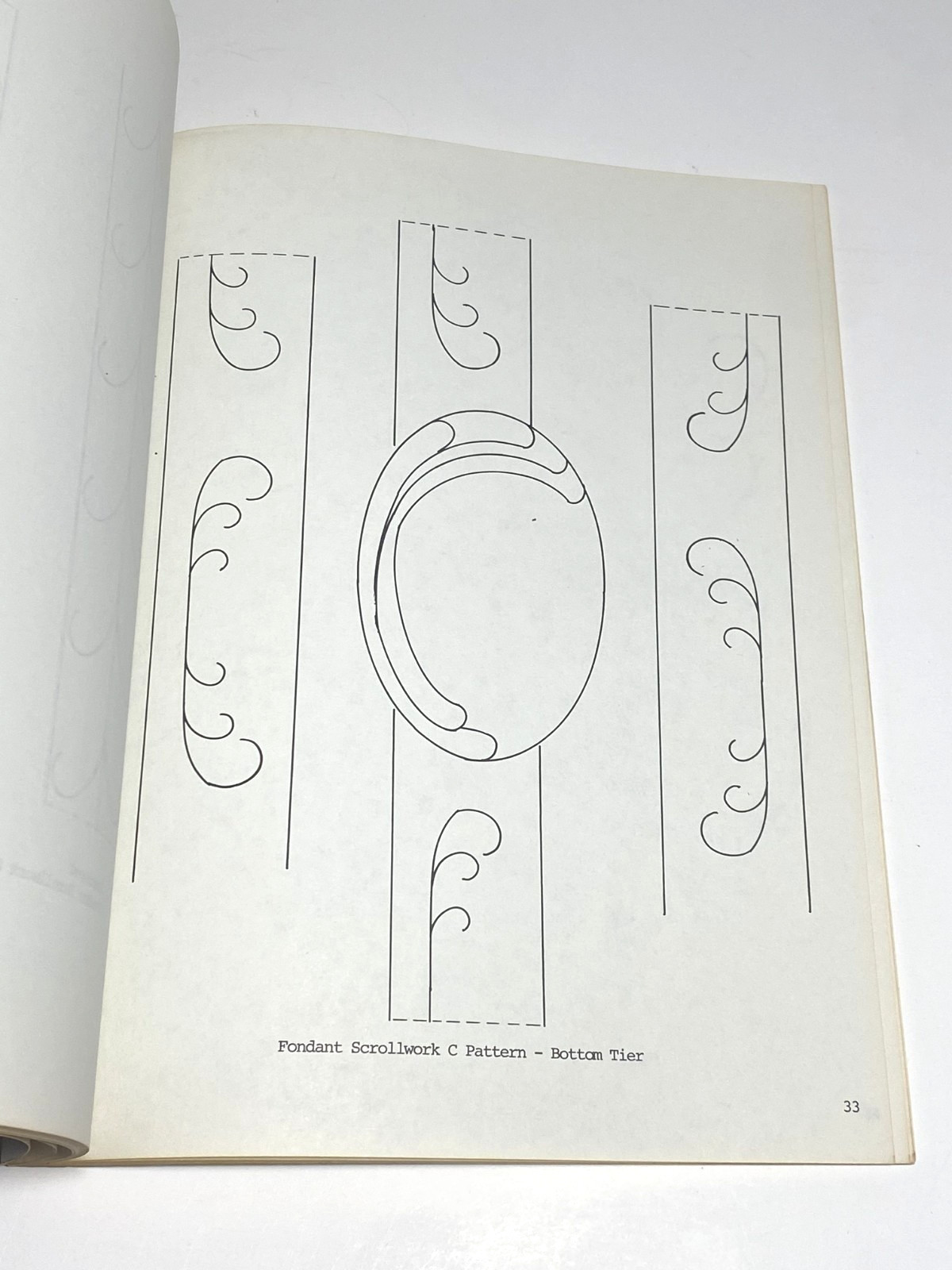 Cake Decorating Wilton Pattern Book Easy to Transfer to Cakes 1989 VTG Paperback