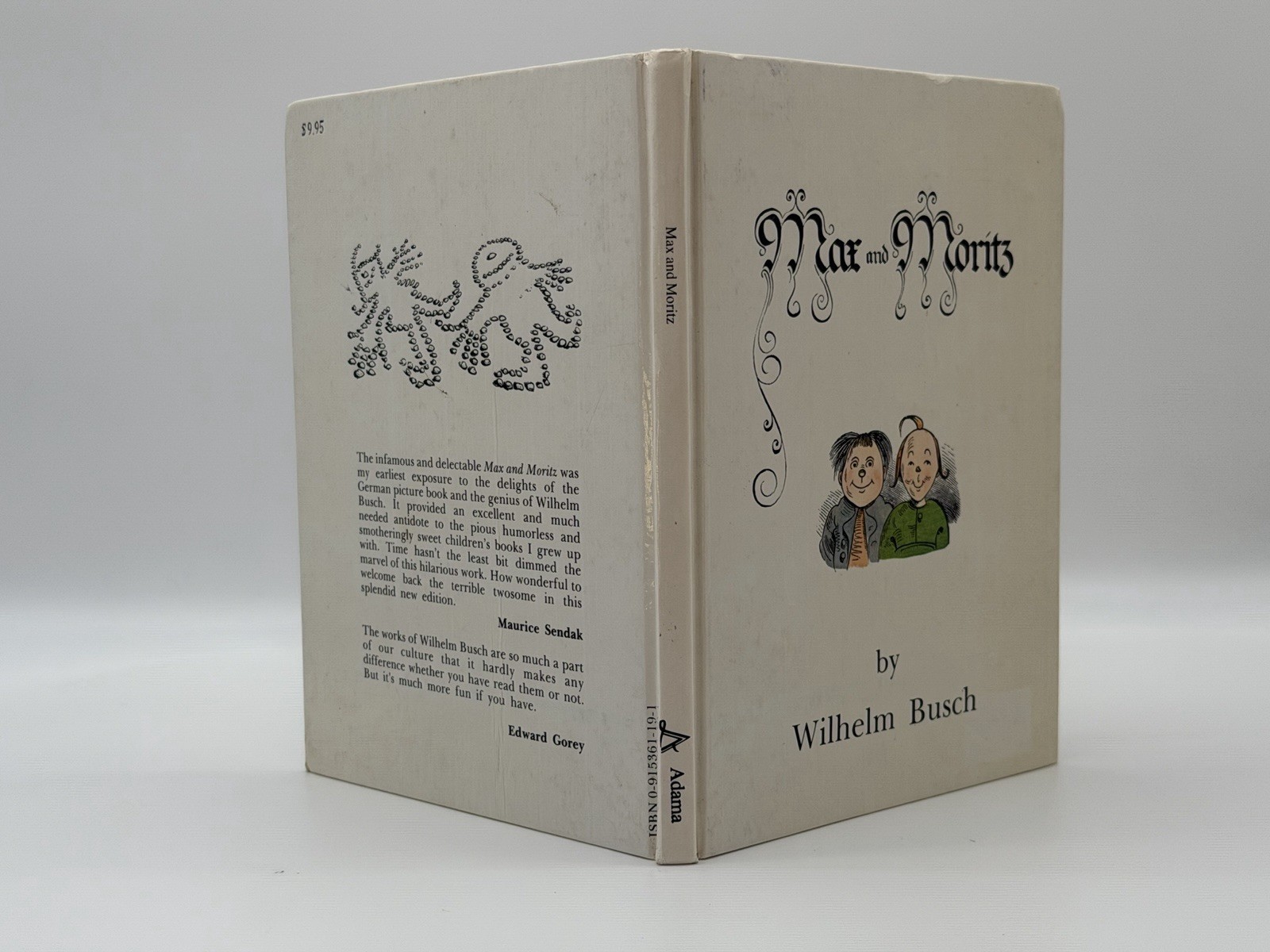 Mar and Moritz by Wilhelm Busch (English version) 1982 HC