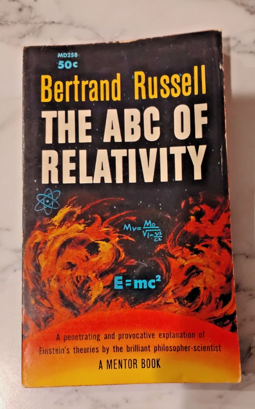 Bertrand Russell The ABC of Relativity A Mentor Book 1960 Paperback