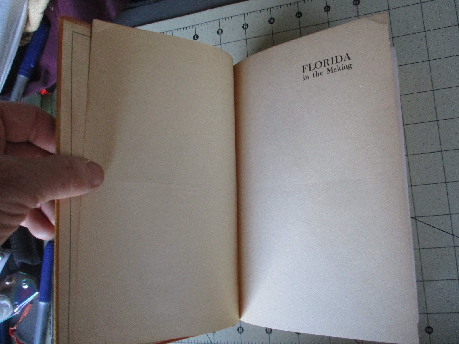 BOOK: 1926, FLORIDA IN THE MAKING, Stockbridge & Perry, First Edition?