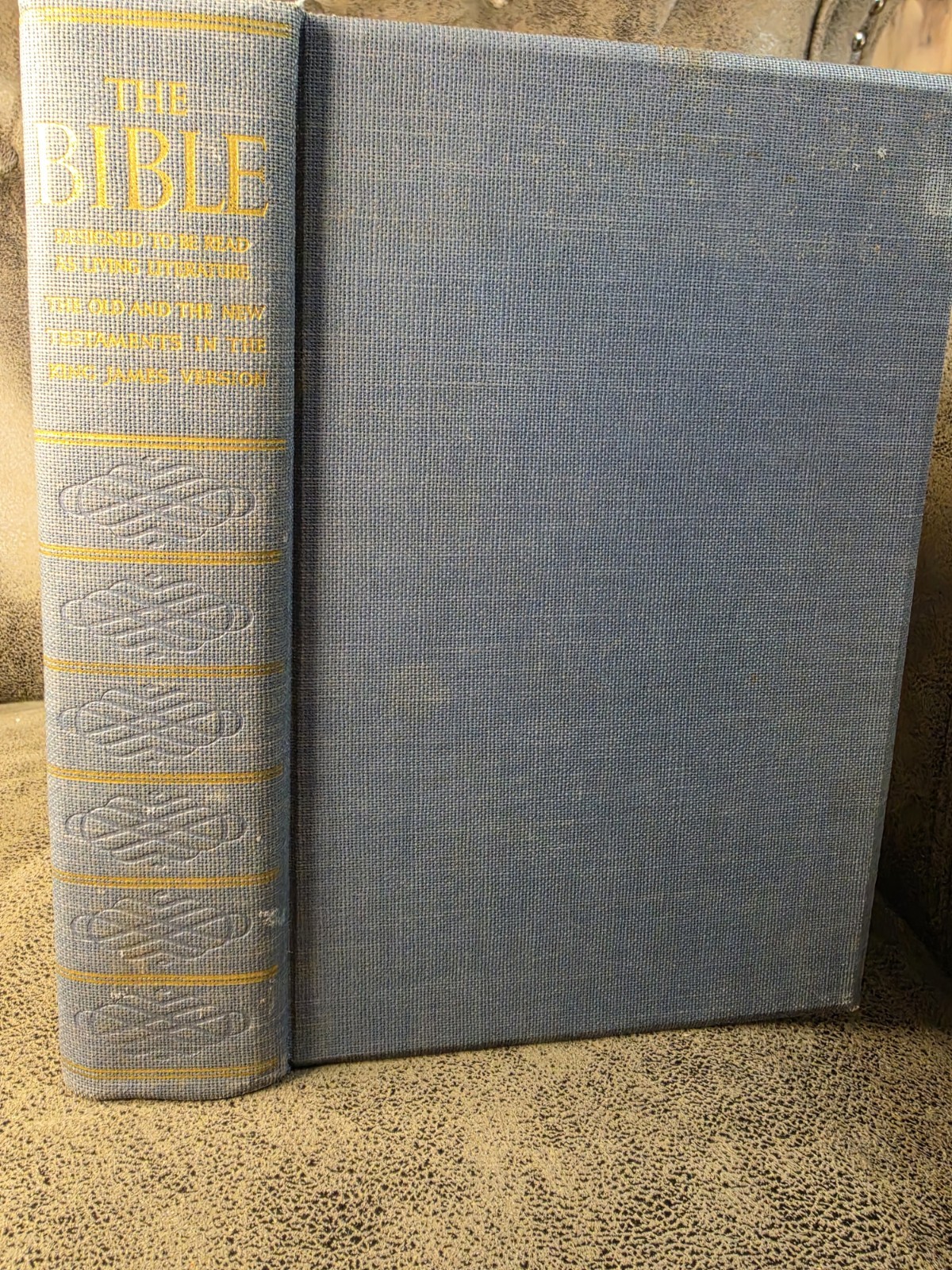 1936 Bible Designed to Be Read as Living Literature KJV Simon Schuster HC Maps