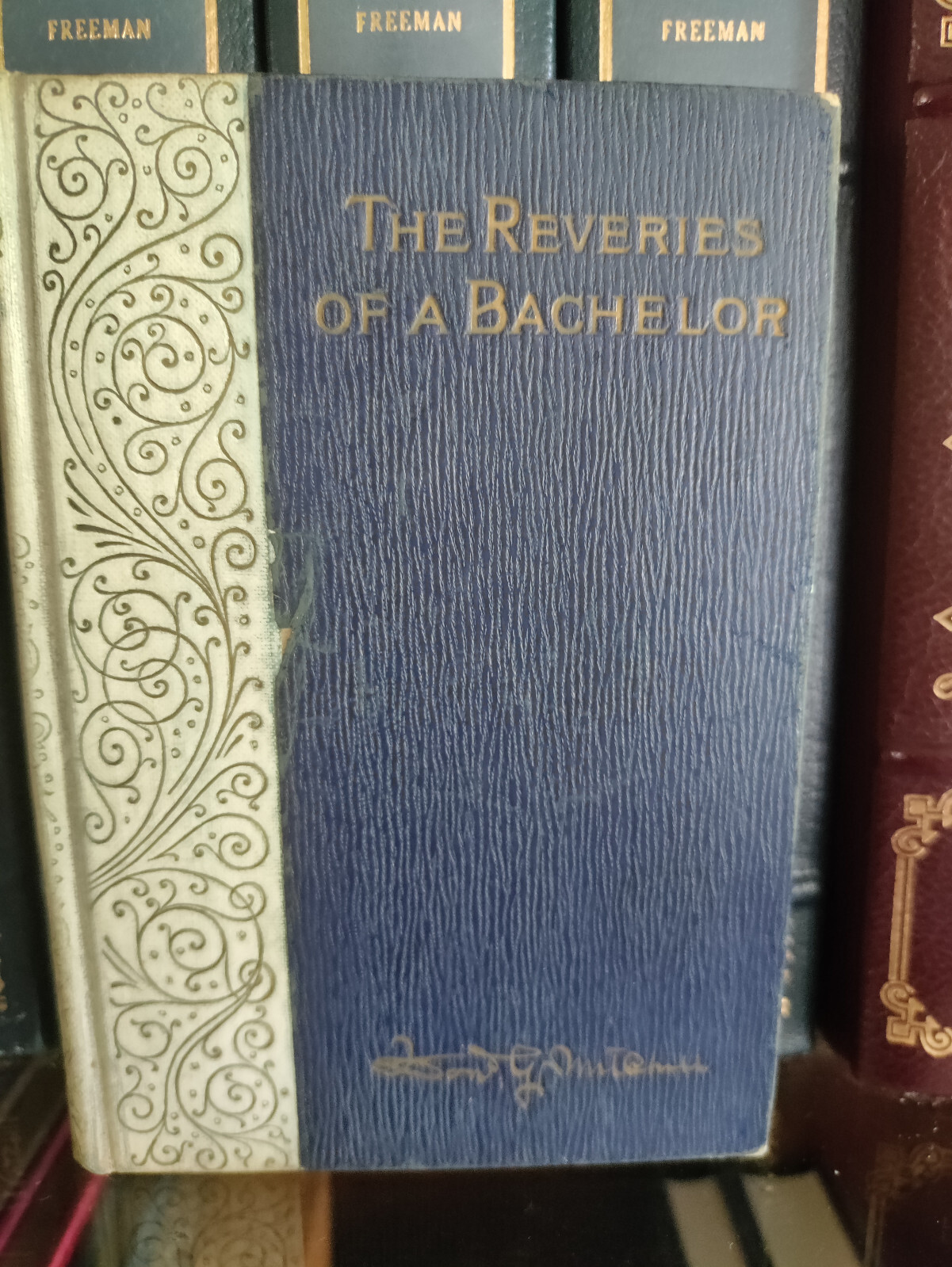 Antique_1893_The Reveries Of A Bachelor_IK Marvel_Henry Altemus_Very Good