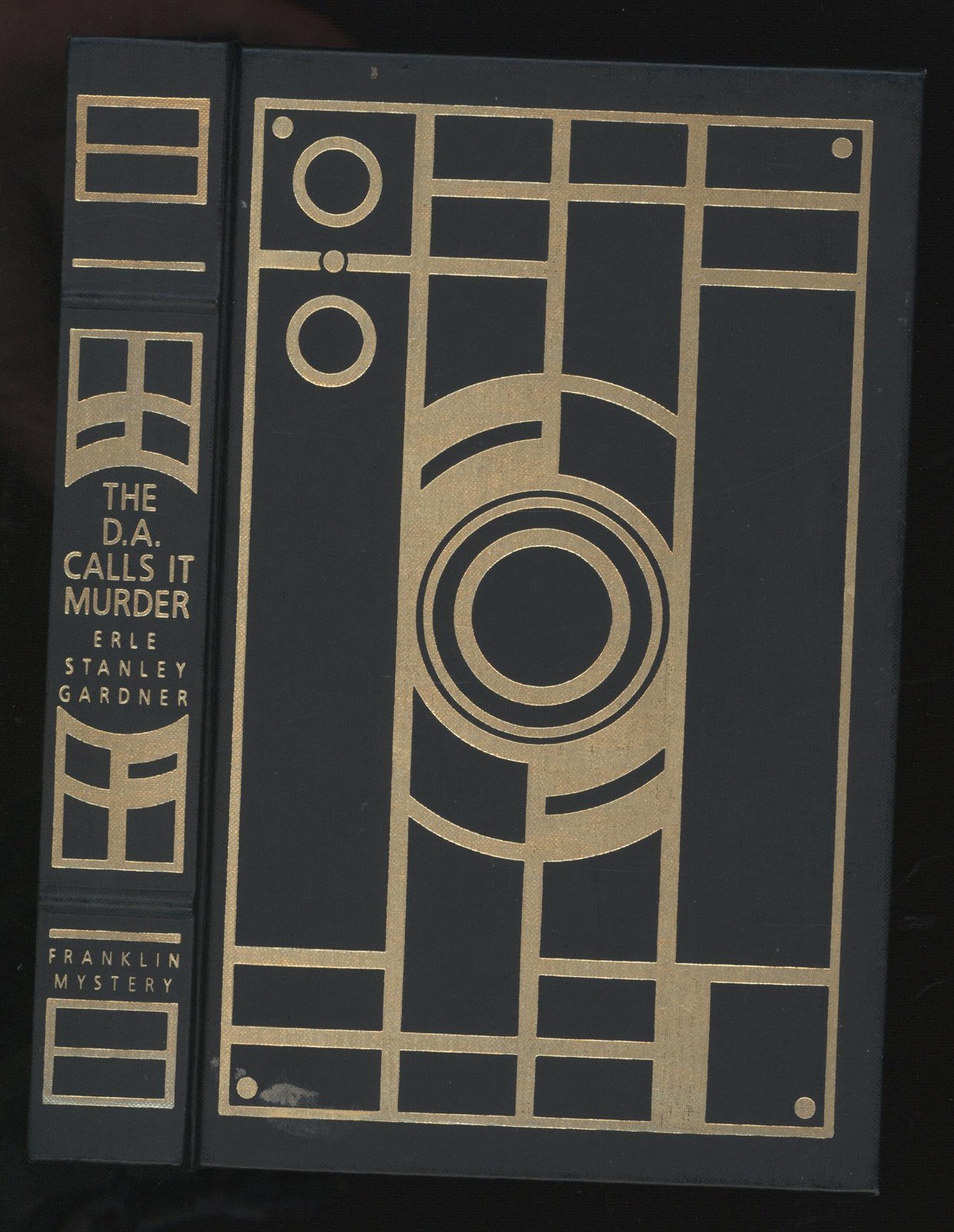 Gardner, Erle Stanley: The D.A. Calls it Murder Fine Binding Unk Printing