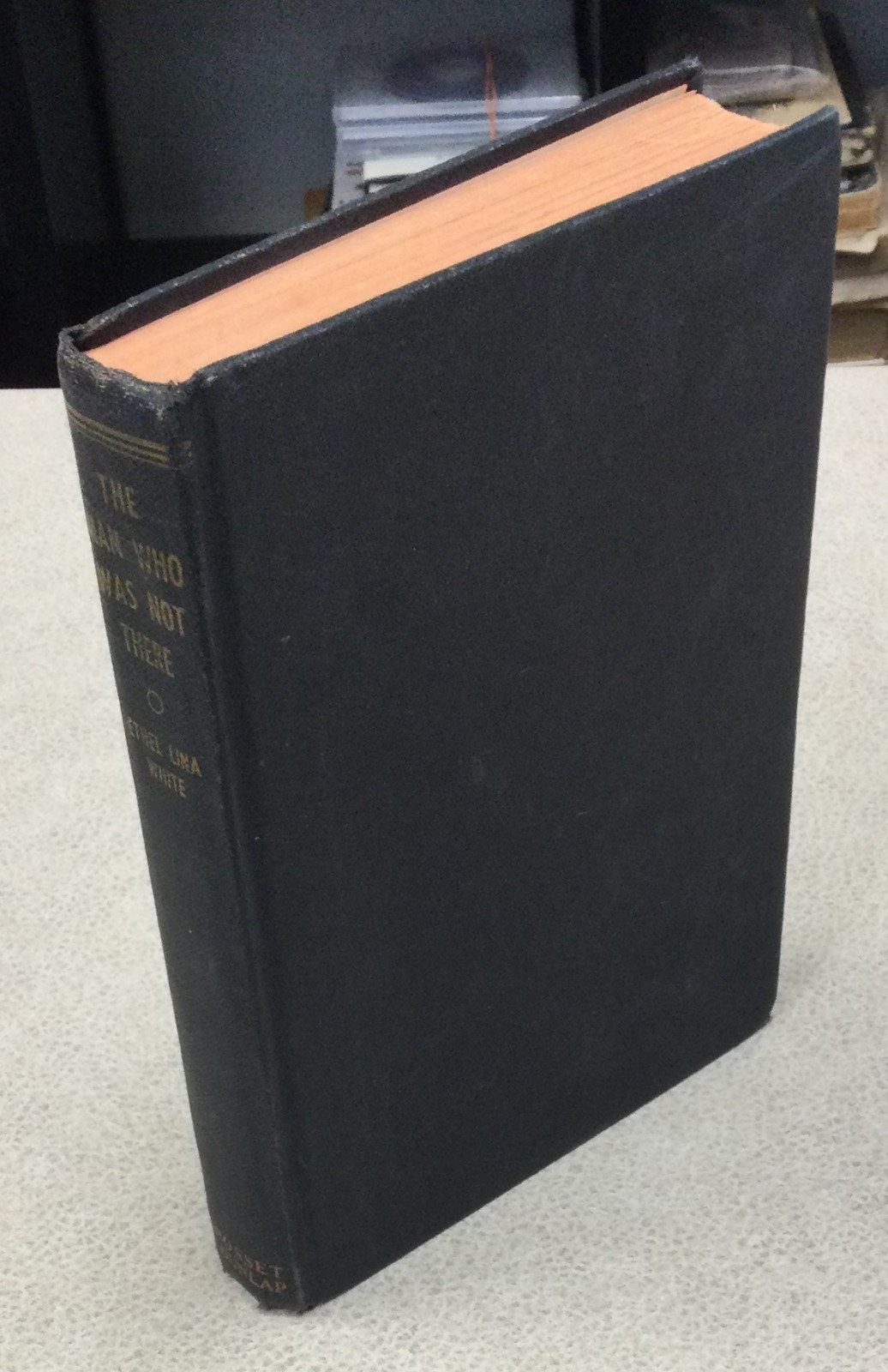 Book – Man Who Was Not There by Ethel Lina White HB 1943 – Good