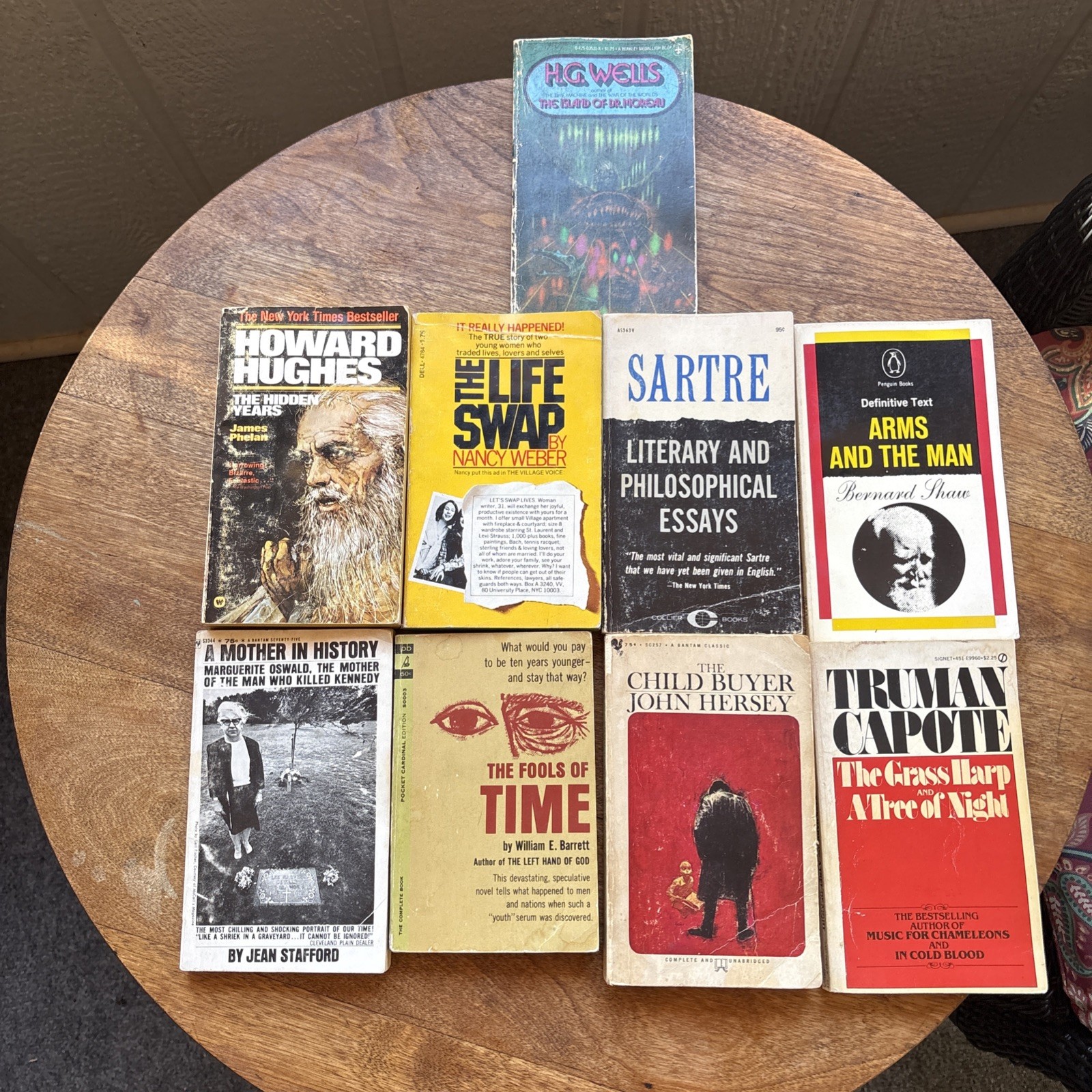 SALE! Lot of 9 Old Paper Back Books for