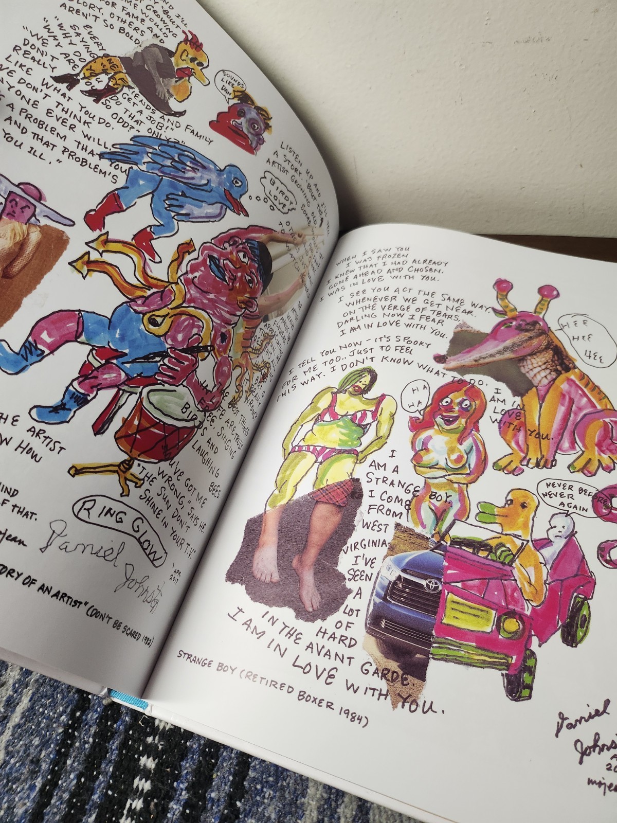 Daniel Johnston Songs To Look At First Edition 2021 Volume 1 , 1 Of 3,000