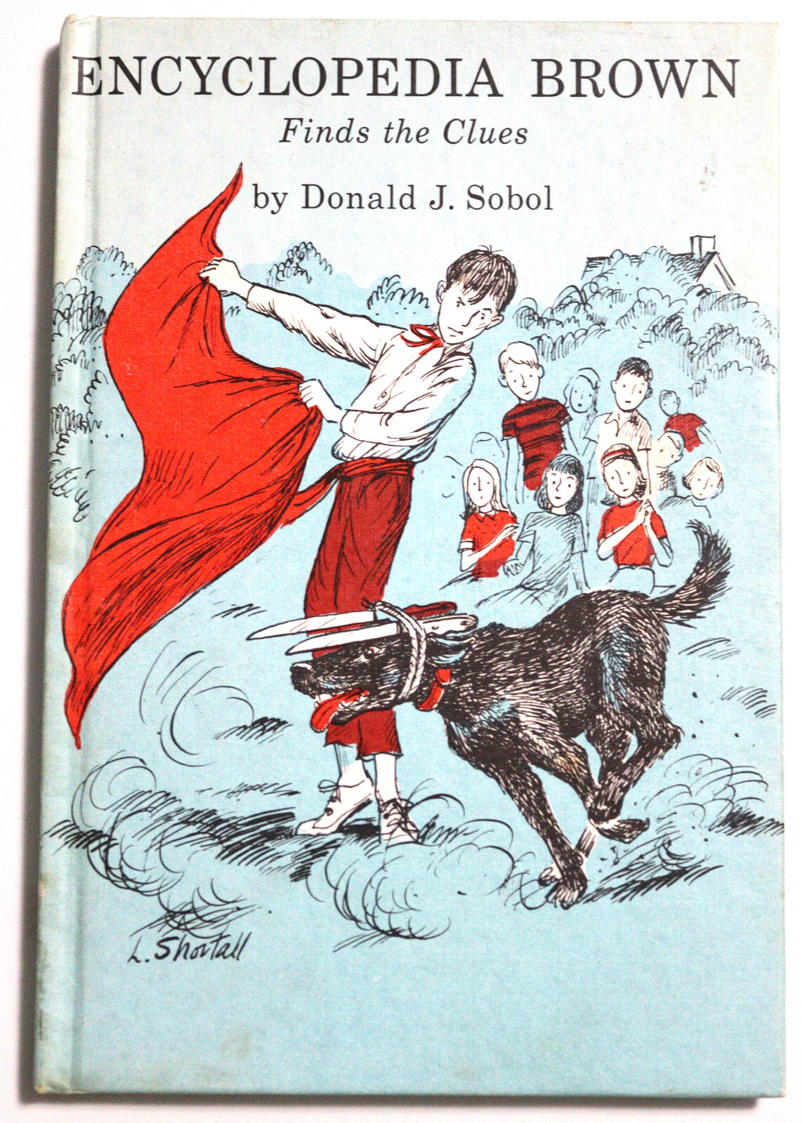 Encyclopedia Brown Finds the Clues by Donald J. Sobol 1966 Vintage Weekly Reader