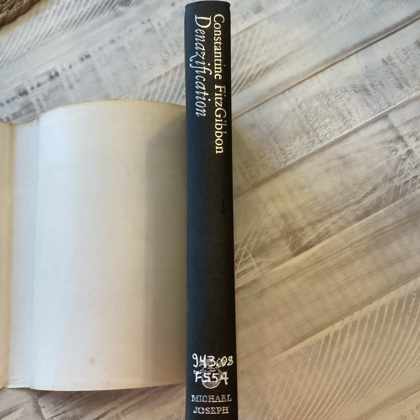 Denazification by Constantine FitzGibbon. Published in 1969
