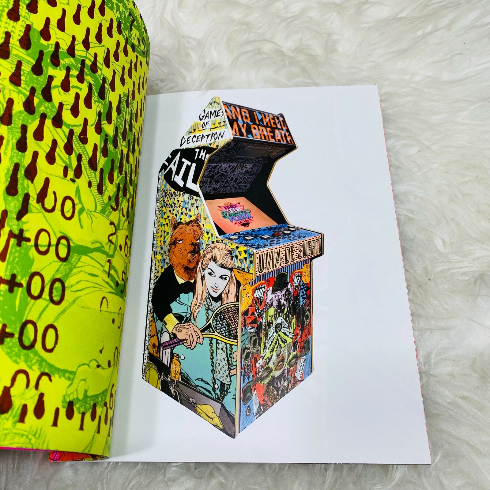 The Faile & Bast Deluxx Fluxx Arcade Book 2015 Limited Edition Book Studio Run