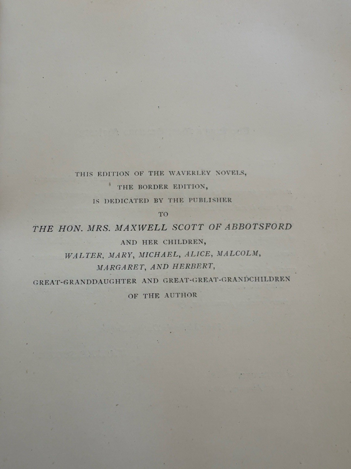 1893 Heart of Mid Lothian Vol 1 Sir Walter Scott Border Edition Nimmo