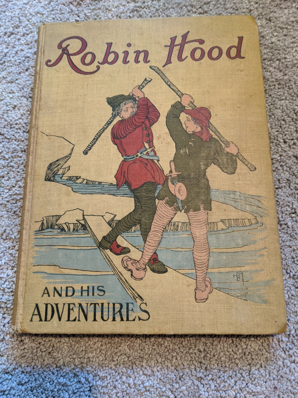 Vintage Robin Hood And His Adventures – McLoughlin Brothers Publishing