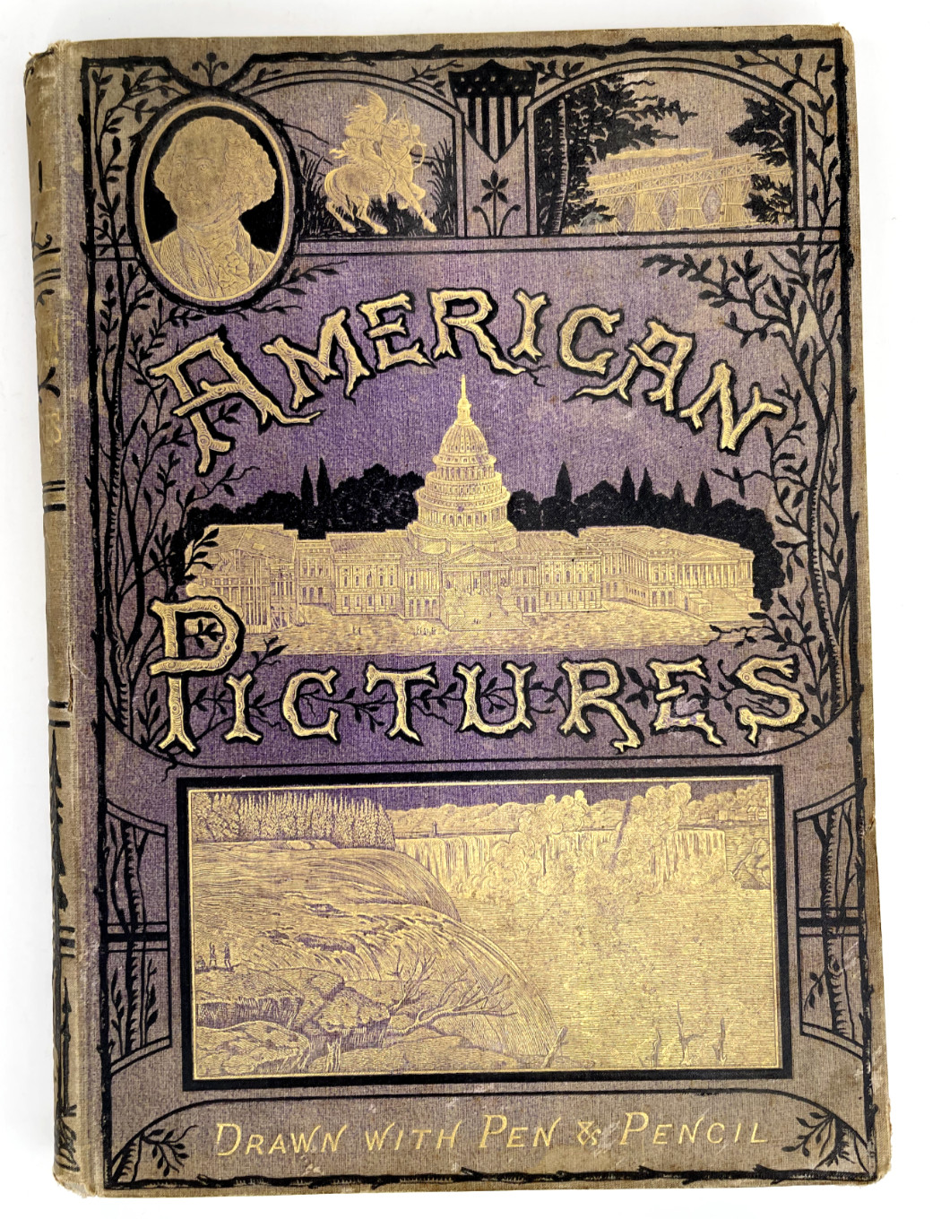 American Pictures Drawn W/ Pen Pencil Samuel Manning Religious Tract Society1876