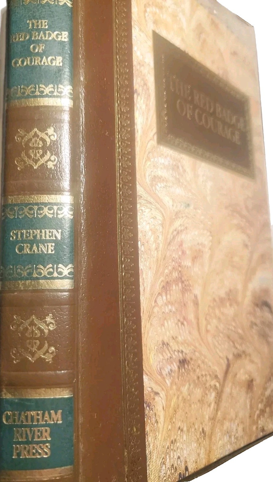 The Red Badge of Courage by Stephen Crane, Winslow Homer illust Chatham 1984