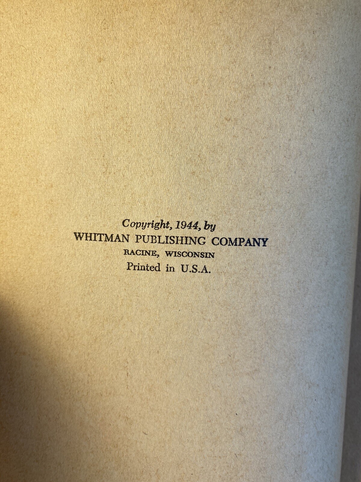 Vintage 1944 Children’s Book HEIDI by Johanna Spyri, Racine, Wisconsin