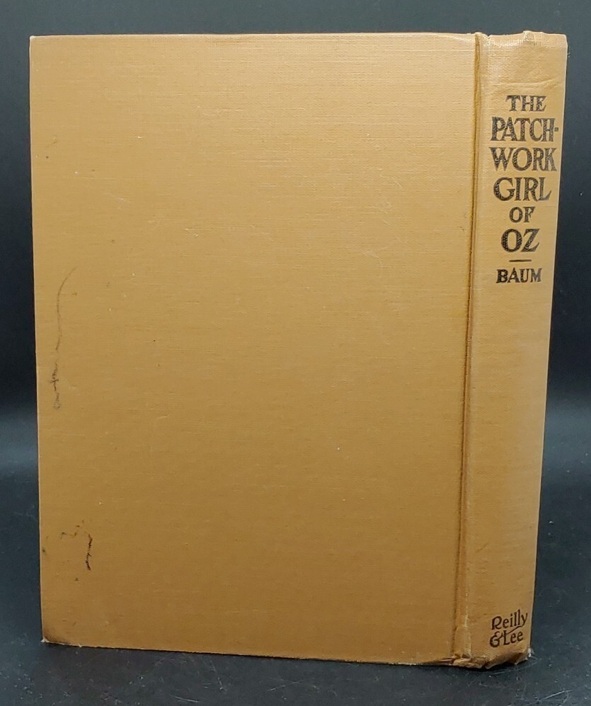 1913 THE PATCHWORK GIRL of OZ L Frank Baum John R Neill Illustrations HBDJ Exc!!