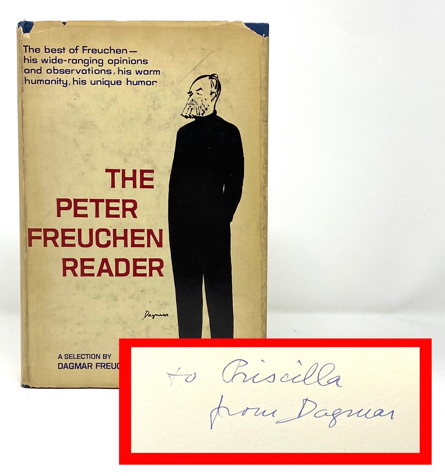 Dagmar / Peter Freuchen – The Peter Freuchen Reader – SIGNED 1st 1st – SCARCE
