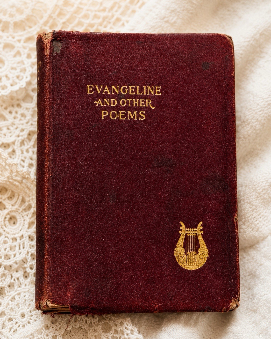 Antique Henry W. Longfellow Evangeline & Other Poems Henry Altemus Rare Cover