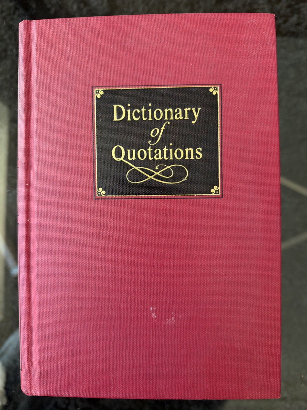 Dictionary of Quotations – 1968 – Bergen Evans First Printing Delacorte Press