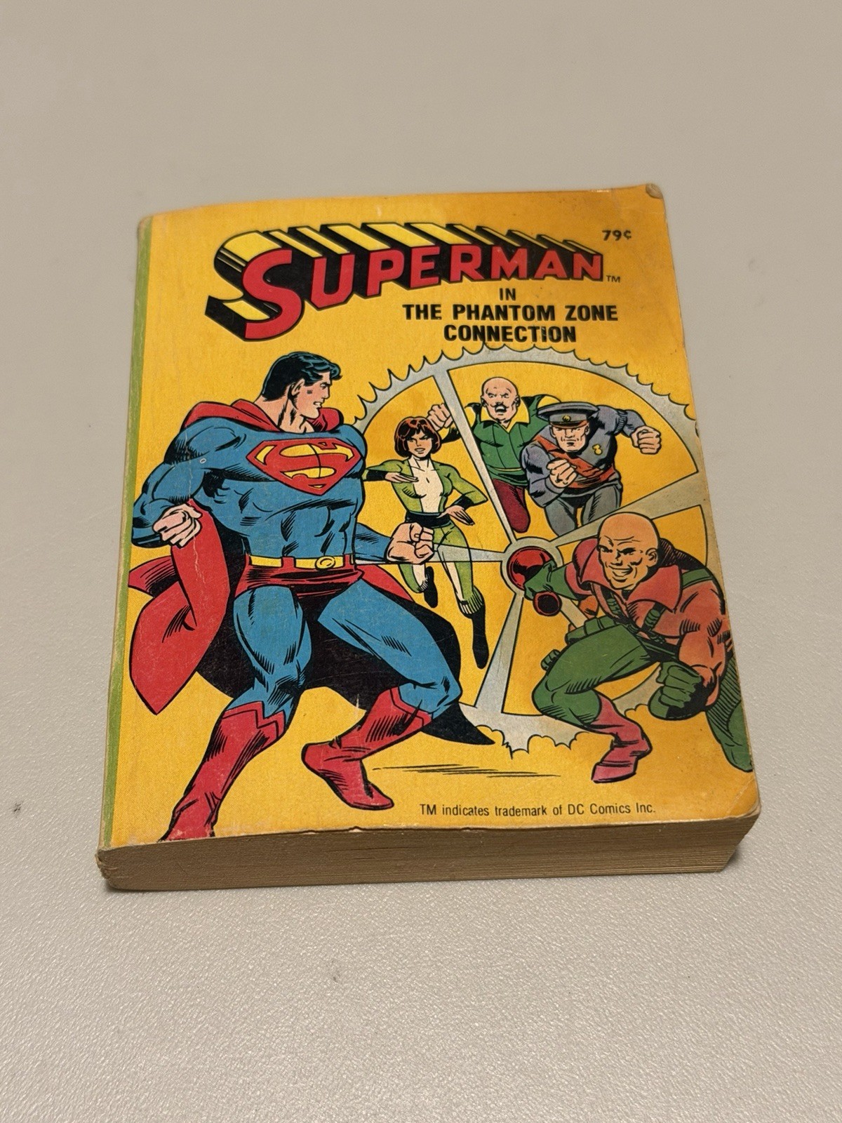 Whitman Superman Phantom Zone Connection DC Comics Vintage Big little book