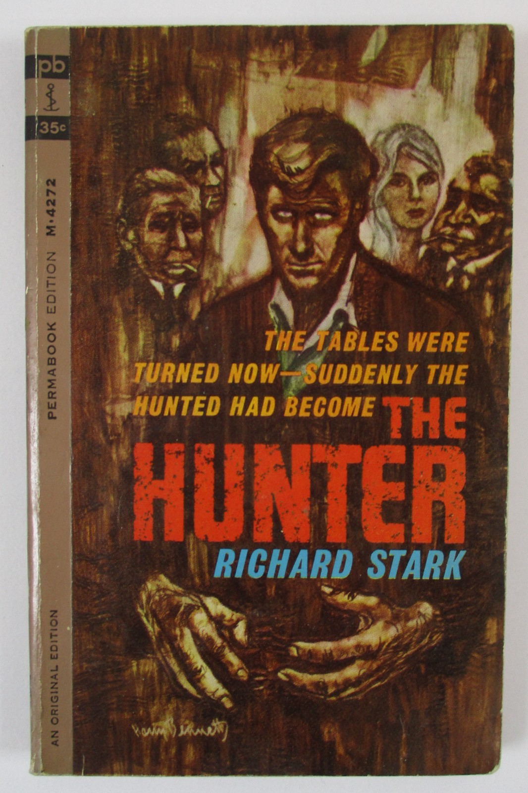 „The Hunter“ Richard Stark 1963 Pocket Books 1st Permabook ED Vintage Paperback